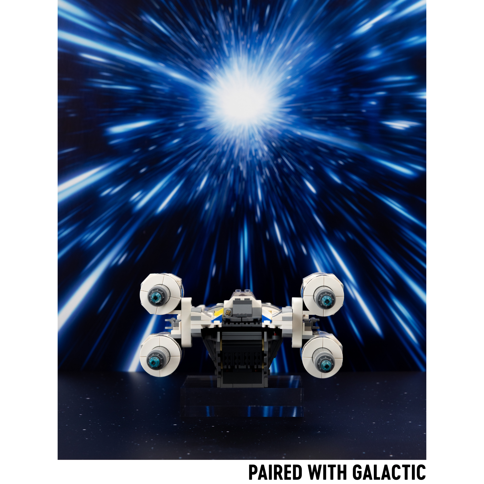 Front Hyperdrive | Photo Backdrop for LEGO® Sets | Brand New - Replica Surfaces