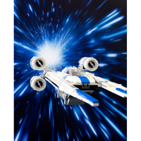 Front Hyperdrive | Photo Backdrop for LEGO® Sets | Brand New - Replica Surfaces