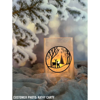 Crisp Morning | Frosted Branch (Double-Sided)