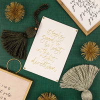Winterberry | Evergreen Linen (Double-Sided)