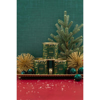 Winterberry | Evergreen Linen (Double-Sided)