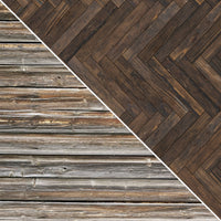 Barnwood | Rustic Chevron (Double-Sided)