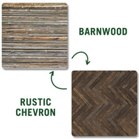 Barnwood | Rustic Chevron (Double-Sided)