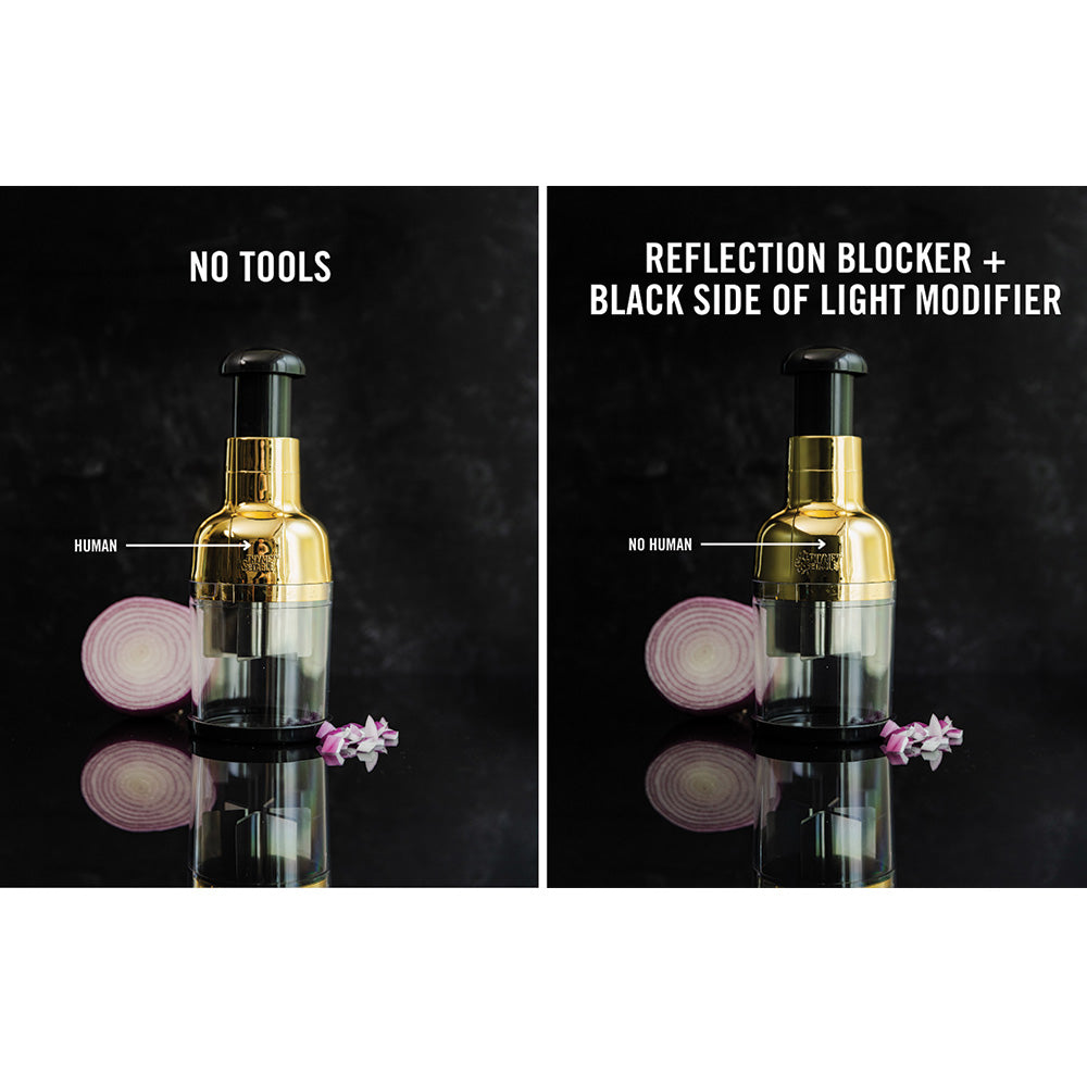 Reflector Blocking Reflection Blocker | Photography Backdrop & Surface – Replica Surfaces