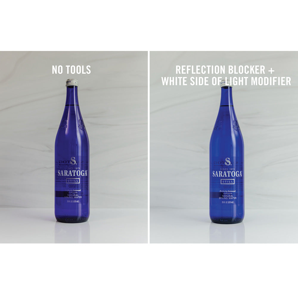Reflector Blocking Reflection Blocker | Photography Backdrop & Surface – Replica Surfaces