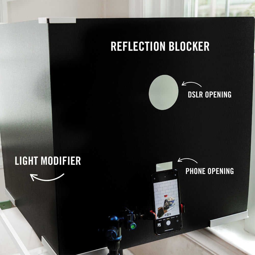 Reflector Blocking Reflection Blocker | Photography Backdrop & Surface – Replica Surfaces