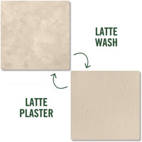 Latte Wash | Latte Plaster (Double-Sided) - Replica Surfaces