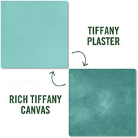 Tiffany Plaster | Rich Tiffany Canvas (Double-Sided) - Replica Surfaces