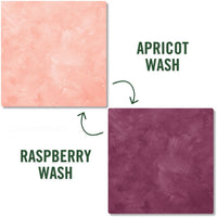 Apricot Wash | Raspberry Wash (Double-Sided) - Replica Surfaces