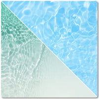 Mint Ripple | Clear Blue (Double-Sided) - Replica Surfaces