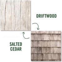 Driftwood | Salted Cedar (Double-Sided) - Replica Surfaces
