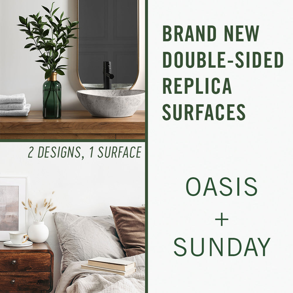 Oasis/Sunday - Replica Surfaces