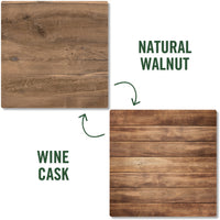 Natural Walnut | Wine Cask (Double-Sided) - Replica Surfaces