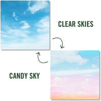 Clear Skies | Candy Sky (Double-Sided) - Replica Surfaces