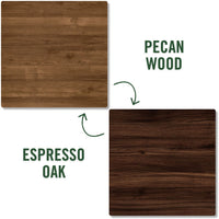 Pecan Wood | Espresso Oak (Double-Sided) - Replica Surfaces