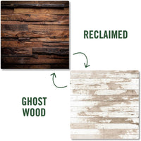 Reclaimed | Ghost Wood (Double-Sided) - Replica Surfaces