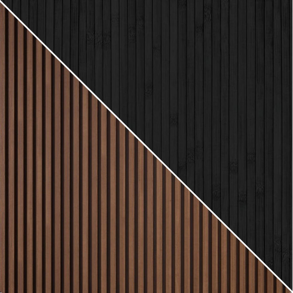 Teak Slats/Ebony Panel | Double-Sided Photography Backdrop & Surface ...