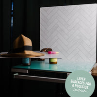 Mint Ripple | Clear Blue (Double-Sided)