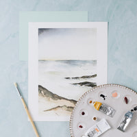 Seafoam | Rose Marble (Double-Sided) - Replica Surfaces