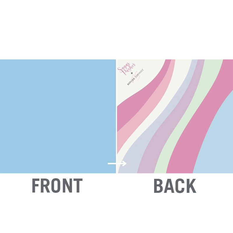 Blue Buttercream - SOLID COLOR - Replica Surfaces