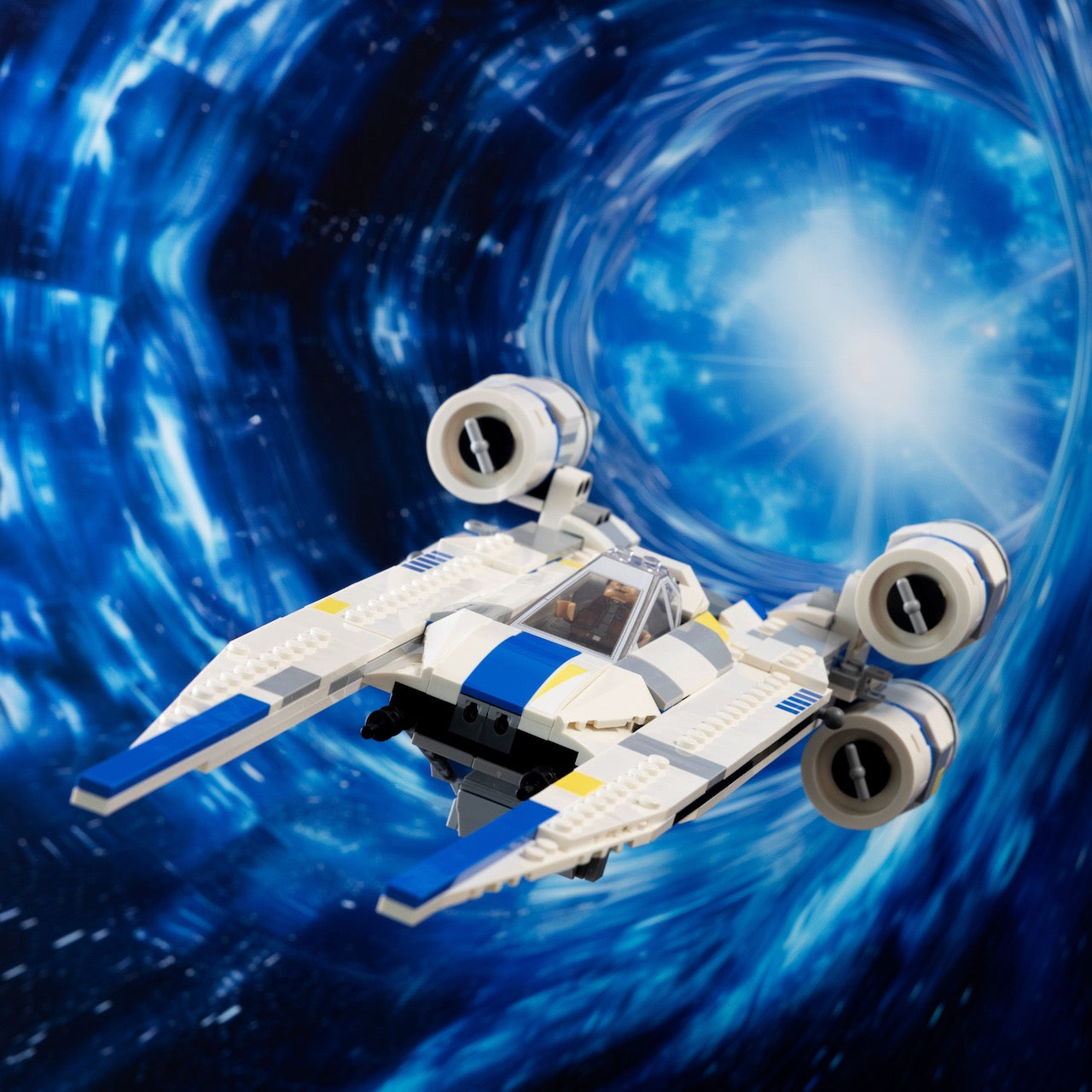 Rear Hyperdrive | Photo Backdrop for LEGO® Sets | Brand New - Replica Surfaces