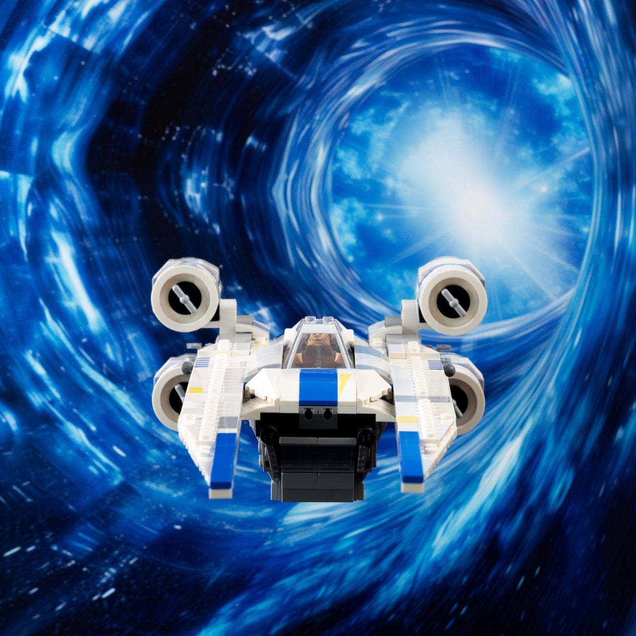 Rear Hyperdrive | Photo Backdrop for LEGO® Sets | Brand New - Replica Surfaces