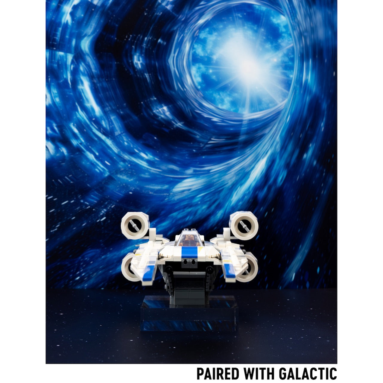 Rear Hyperdrive | Photo Backdrop for LEGO® Sets | Brand New - Replica Surfaces