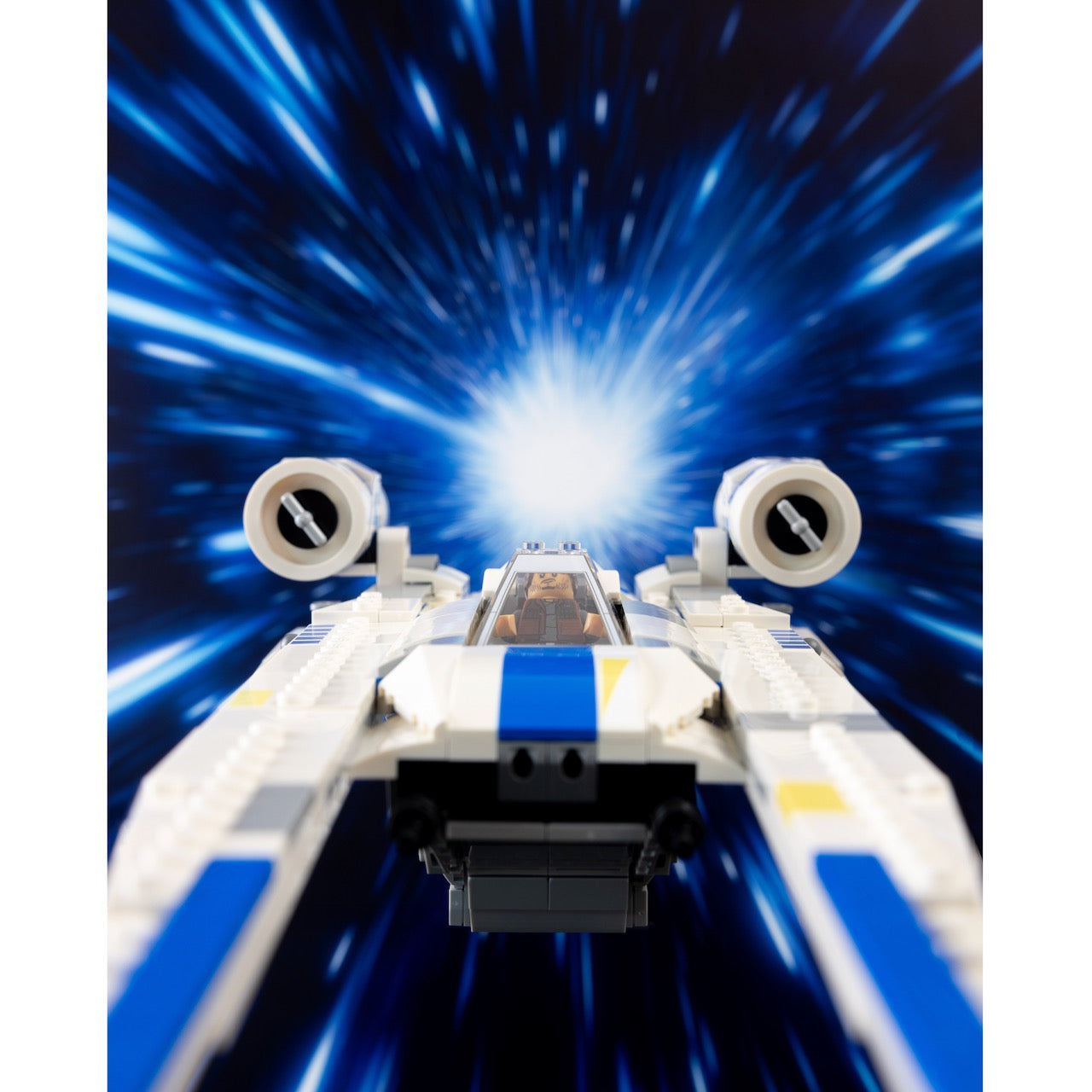 XL Front Hyperdrive (with Free Shipping) | Photo Backdrop for LEGO® Sets | Brand New - Replica Surfaces
