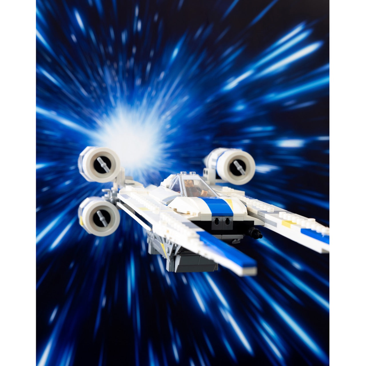 XL Front Hyperdrive (with Free Shipping) | Photo Backdrop for LEGO® Sets | Brand New - Replica Surfaces
