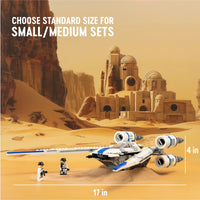 Sand Station | Photo Backdrop for LEGO® Sets | Brand New - Replica Surfaces
