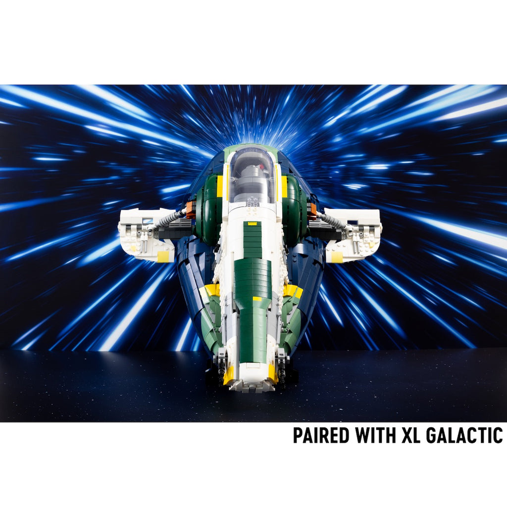XL Front Hyperdrive (with Free Shipping) | Photo Backdrop for LEGO® Sets | Brand New - Replica Surfaces
