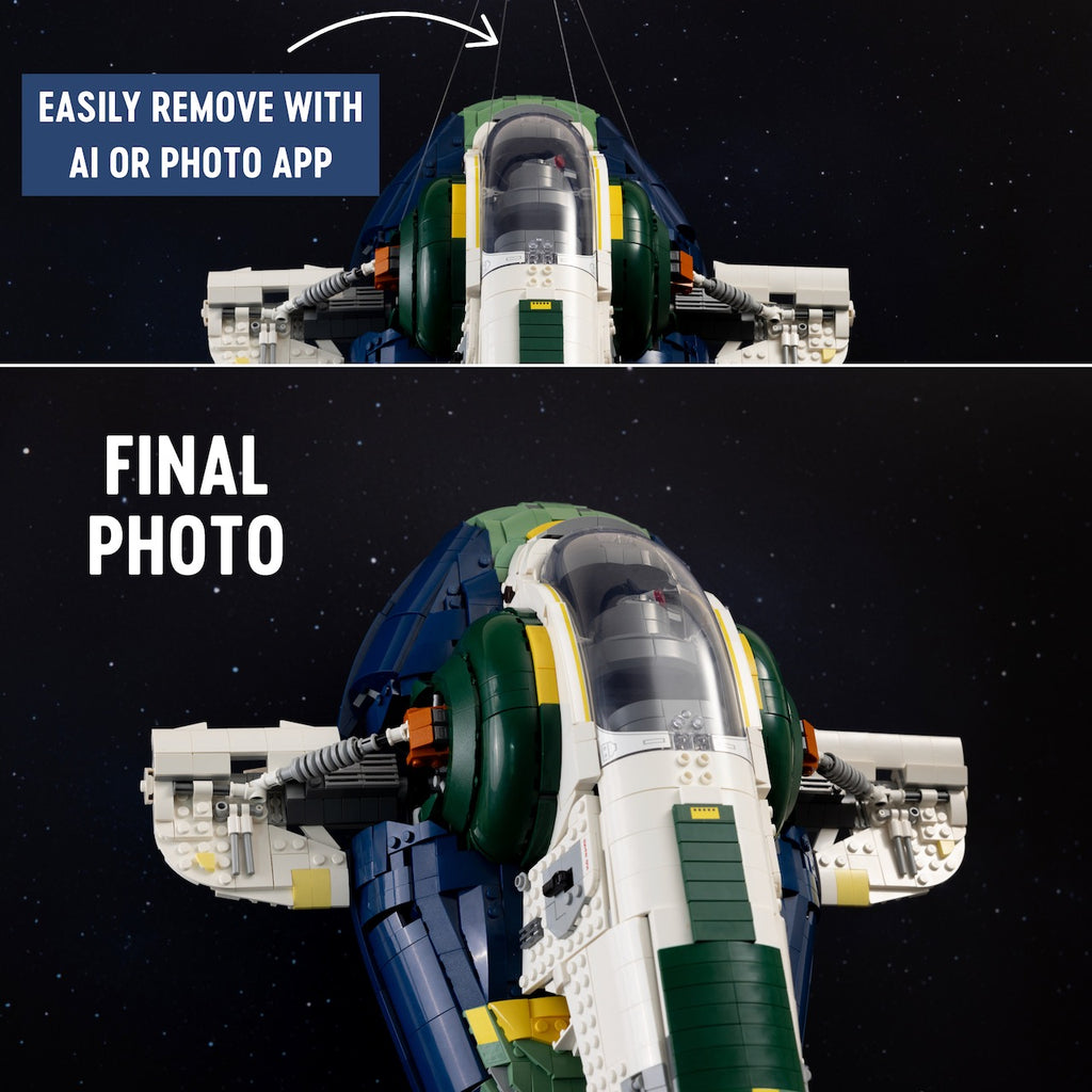 XL Galactic (with Free Shipping) | Photo Backdrop for LEGO® Sets | Brand New - Replica Surfaces