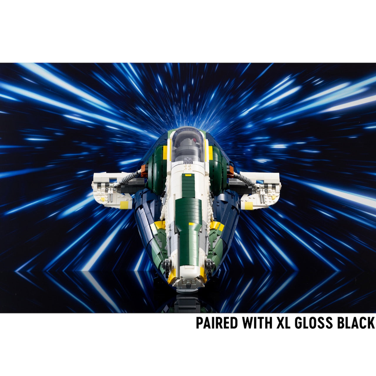 XL Front Hyperdrive (with Free Shipping) | Photo Backdrop for LEGO® Sets | Brand New - Replica Surfaces