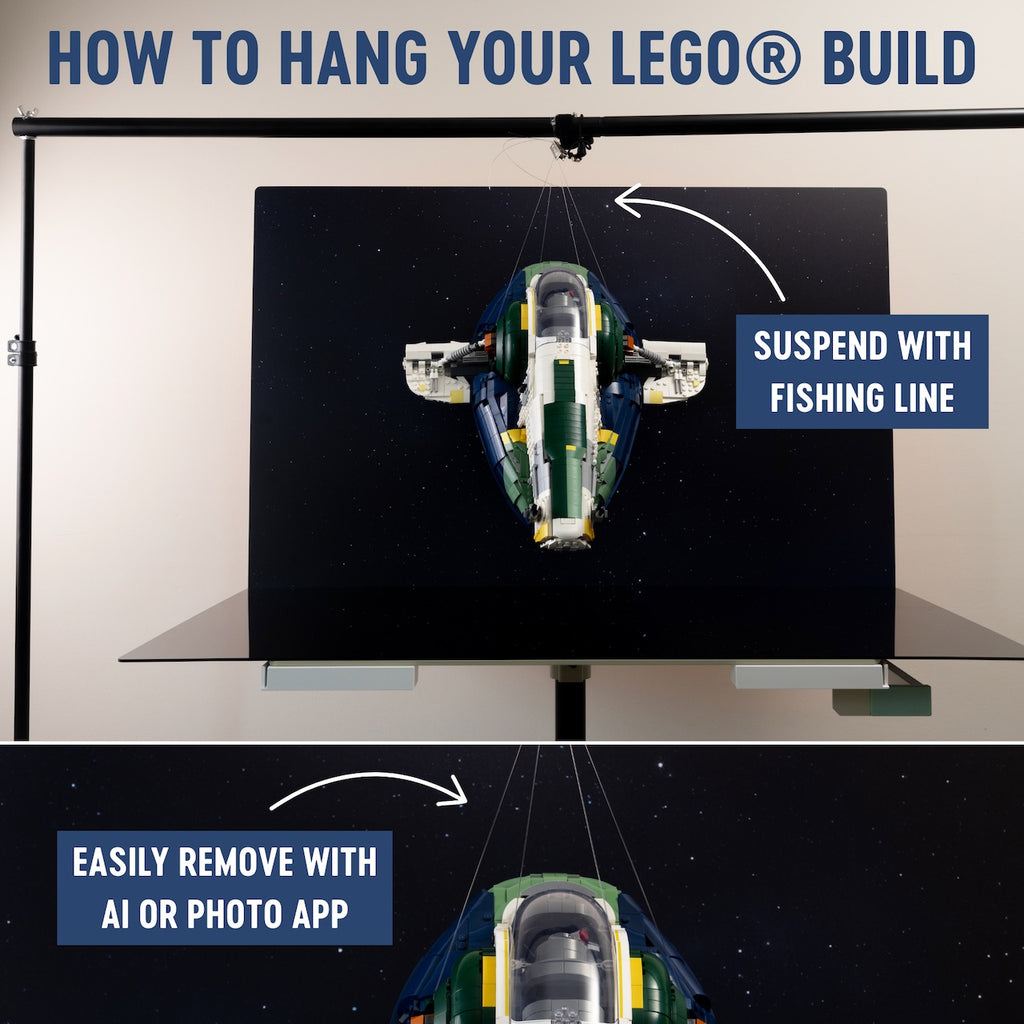 XL Galactic (with Free Shipping) | Photo Backdrop for LEGO® Sets | Brand New - Replica Surfaces