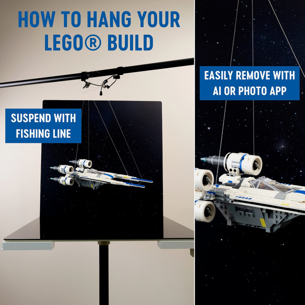 Galactic | Photo Backdrop for LEGO® Sets | Brand New - Replica Surfaces