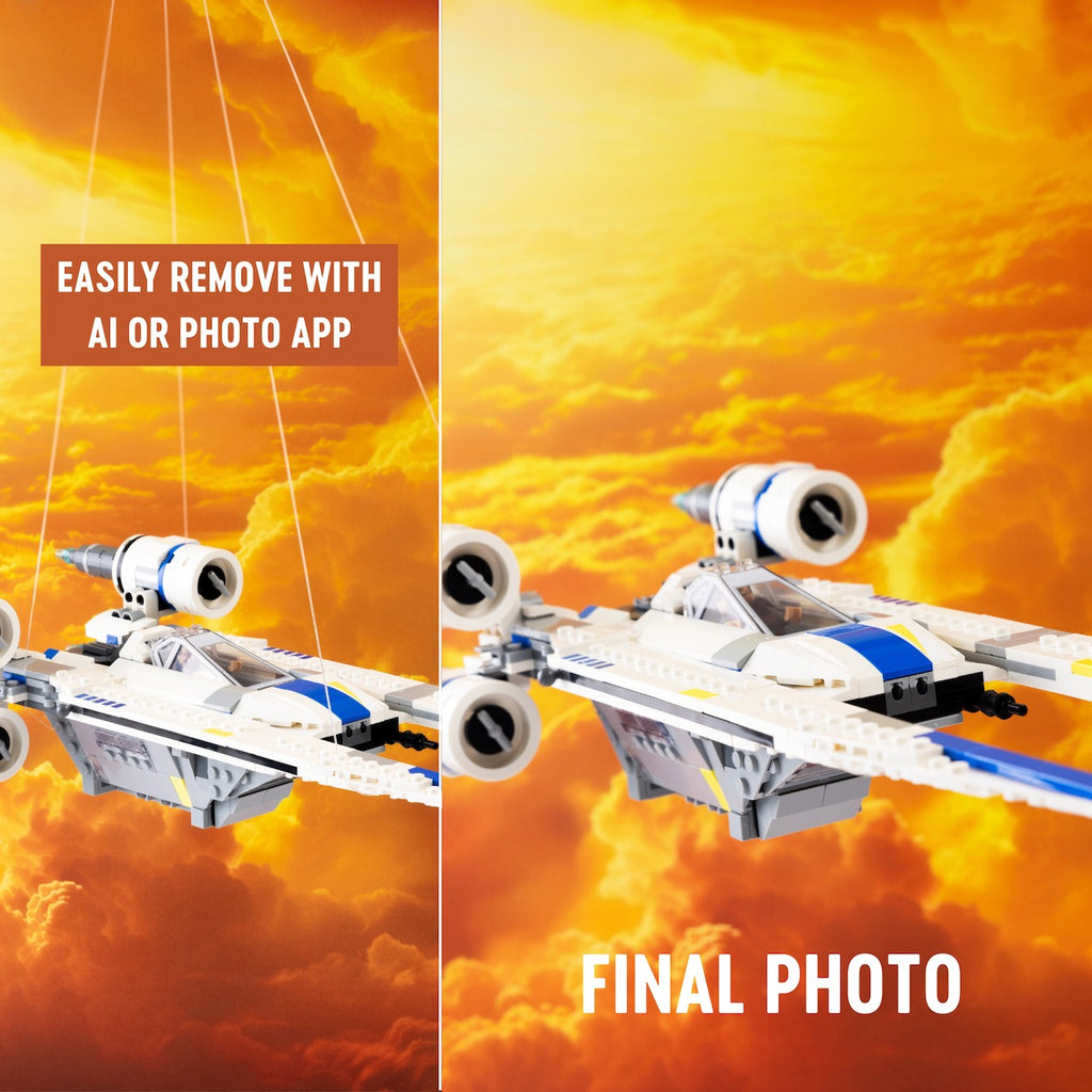Cloud | Photo Backdrop for LEGO® Sets | Brand New - Replica Surfaces