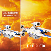 Cloud | Photo Backdrop for LEGO® Sets | Brand New - Replica Surfaces