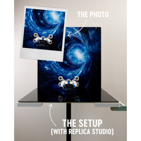 Rear Hyperdrive | Photo Backdrop for LEGO® Sets | Brand New - Replica Surfaces