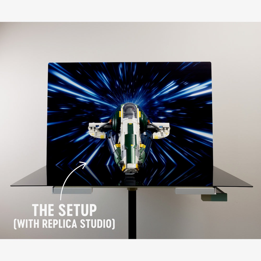 XL Front Hyperdrive (with Free Shipping) | Photo Backdrop for LEGO® Sets | Brand New - Replica Surfaces