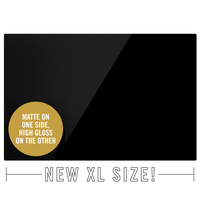 XL Matte Black | Gloss Black (with Free Shipping)