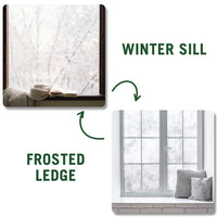 Winter Sill | Frosted Ledge (Double-Sided)