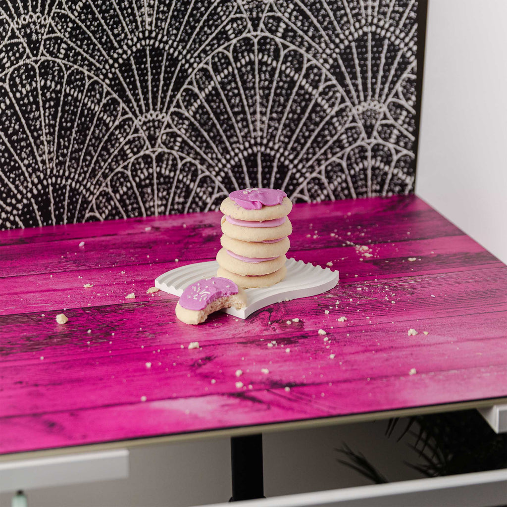 Magenta Washed Wood - Replica Surfaces