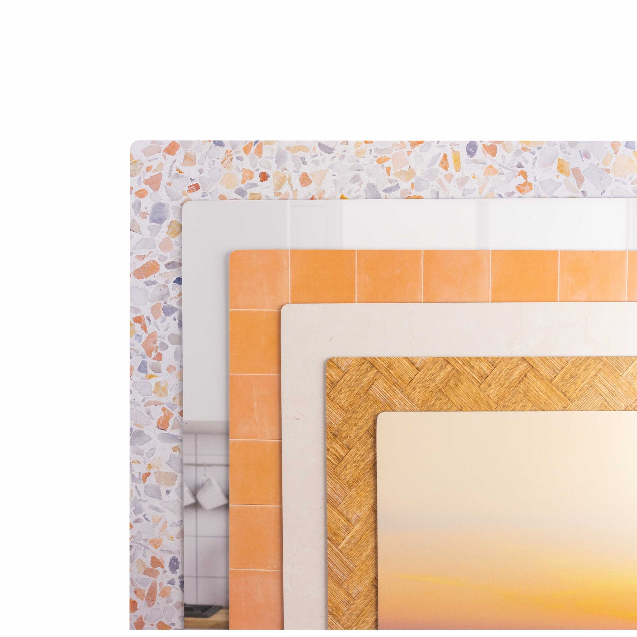 Peach Tile - Replica Surfaces
