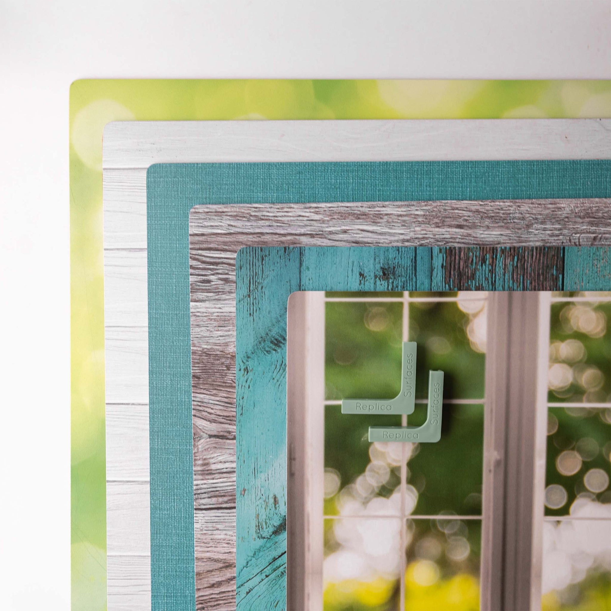 Turquoise Linen - Replica Surfaces