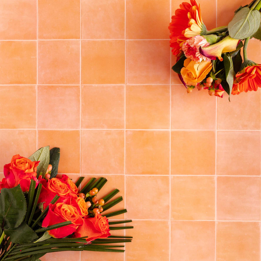 Peach Tile - Replica Surfaces