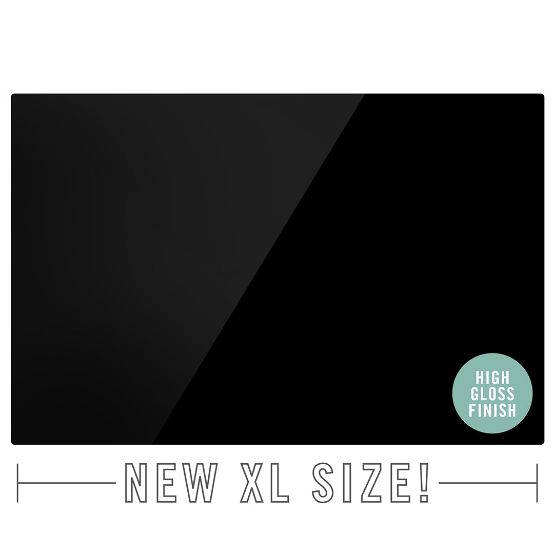 XL Gloss Black Limited Release Photography Backdrop Replica Surfaces