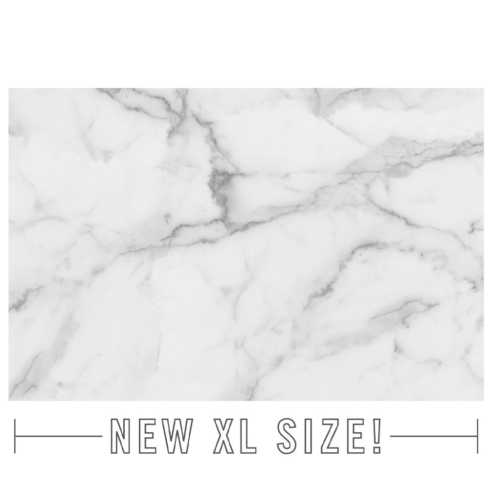 XL White Marble (with Free Shipping) - Replica Surfaces